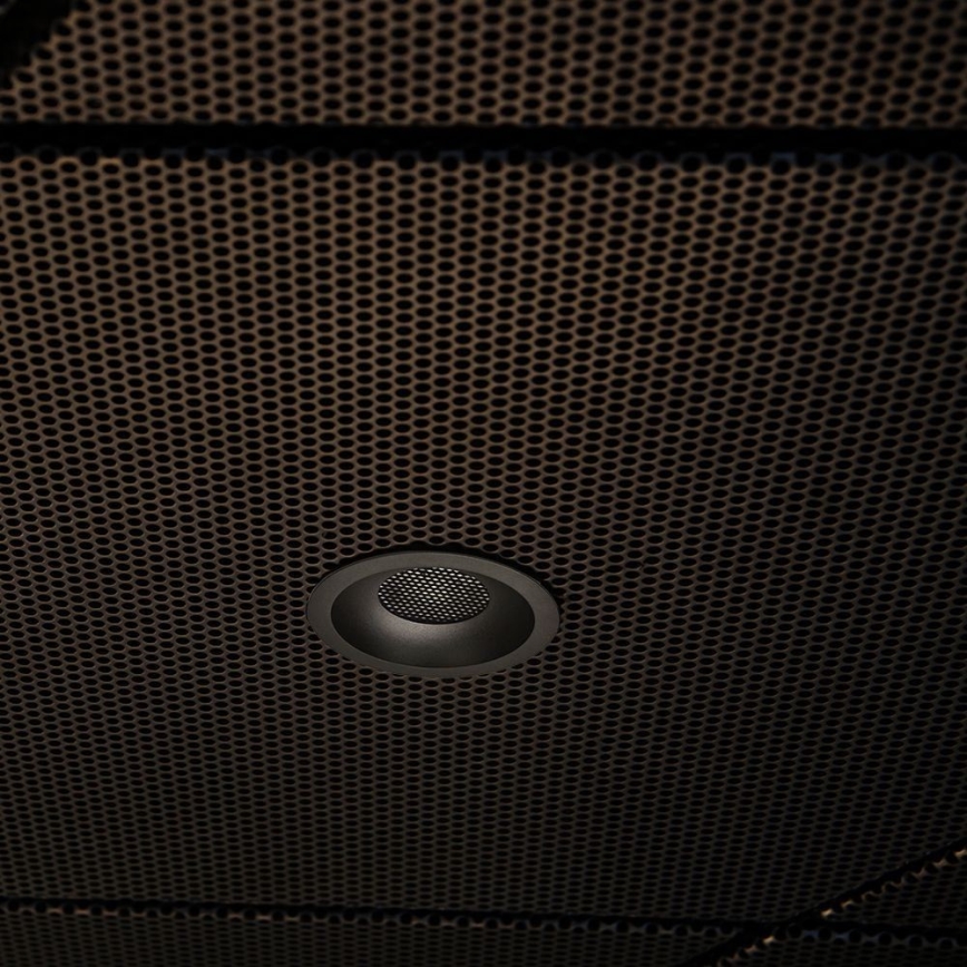 LED Εντοιχιζόμενο φωτιστικό LED/18W/230V 3000/4000/6400K Ø 10,6 cm μαύρο