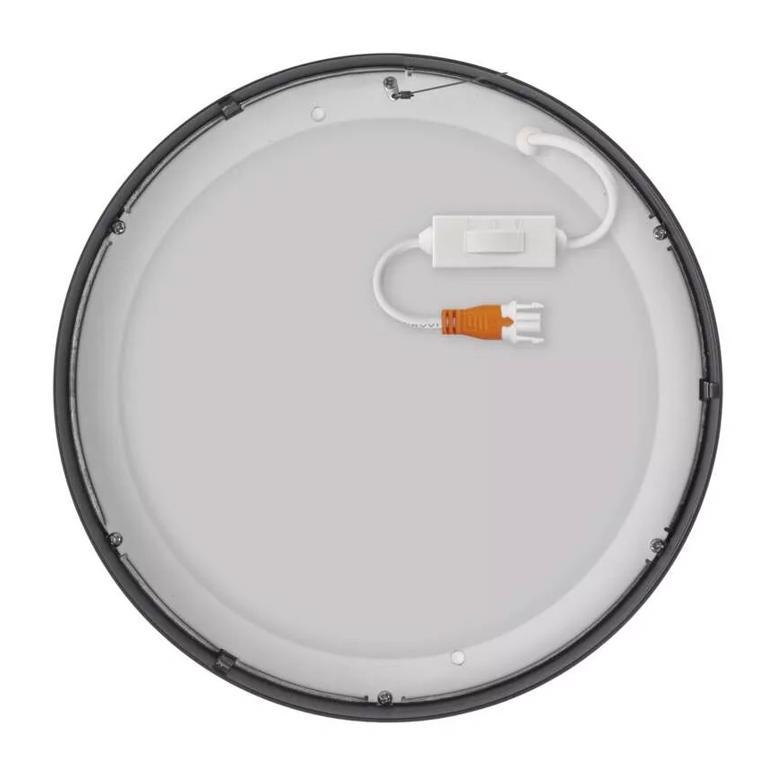 LED Φωτιστικό οροφής NEXXO LED/21W/230V 3000/3500/4000K δ. 22,5 cm μαύρο