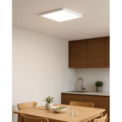LED Φωτιστικό οροφής LED/24W/230V 3000/4000/6500K 30x30 cm λευκό