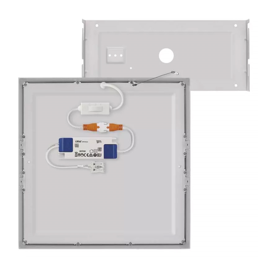 LED Φωτιστικό οροφής NEXXO LED/28,5W/230V 3000/3500/4000K 30x30 cm λευκό