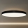 LED φωτιστικό οροφής LED/300W/230V 3000/4000/6500K Ø 120 cm μαύρο