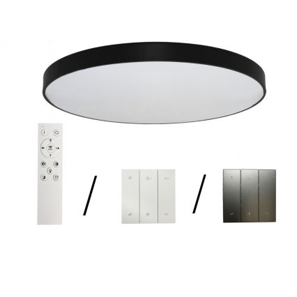 LED φωτιστικό οροφής LED/300W/230V 3000/4000/6500K Ø 120 cm μαύρο