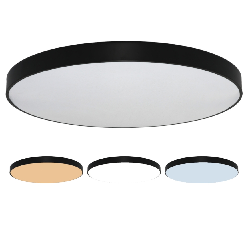LED φωτιστικό οροφής LED/300W/230V 3000/4000/6500K Ø 120 cm μαύρο