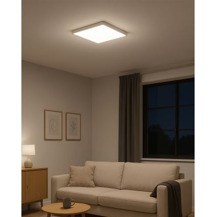LED Φωτιστικό οροφής LED/32W/230V 3000/4000/6500K 40x40 cm λευκό