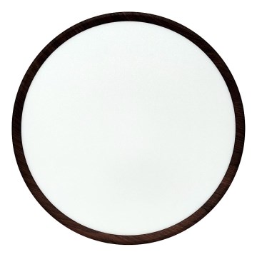 LED φωτιστικό οροφής LED/32W/230V 3000/4000/6500K Ø 40 cm καφέ