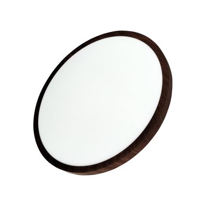 LED φωτιστικό οροφής LED/32W/230V 3000/4000/6500K Ø 40 cm καφέ