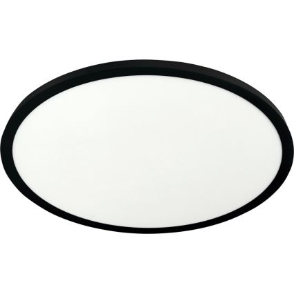 LED Φωτιστικό οροφής LED/32W/230V 3000/4000/6500K διάμ. 40 cm μαύρο