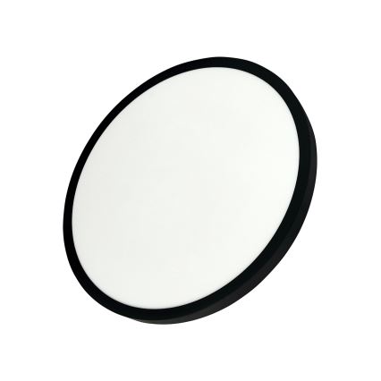 LED Φωτιστικό οροφής LED/32W/230V 3000/4000/6500K διάμ. 40 cm μαύρο