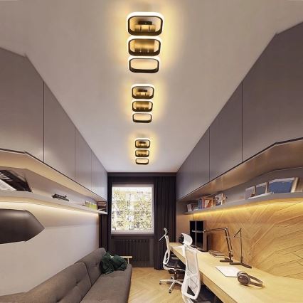 LED φωτιστικό οροφής LED/33W/230V μαύρο