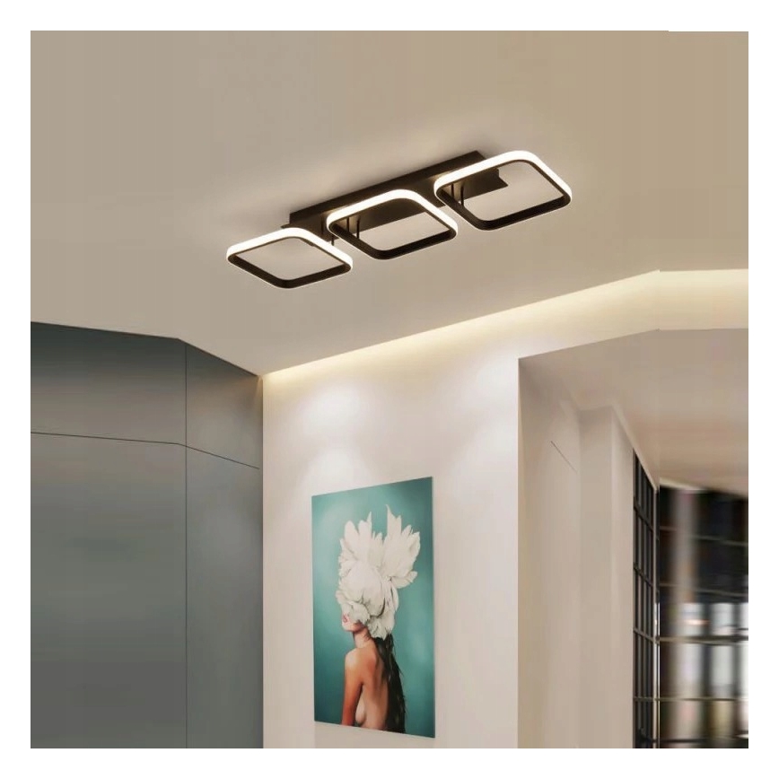 LED φωτιστικό οροφής LED/33W/230V μαύρο