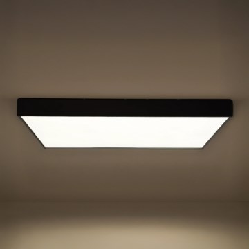 LED φωτιστικό οροφής LED/340W/230V 3000/4000/6500K 100x100 cm μαύρο