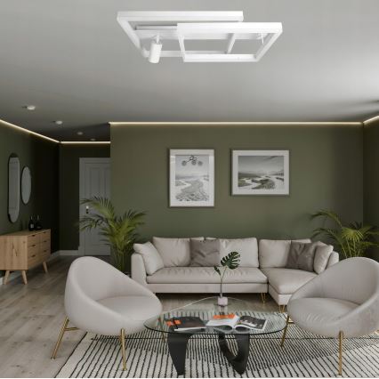 LED φωτιστικό οροφής LED/38W/230V + 1xGU10/30W λευκό