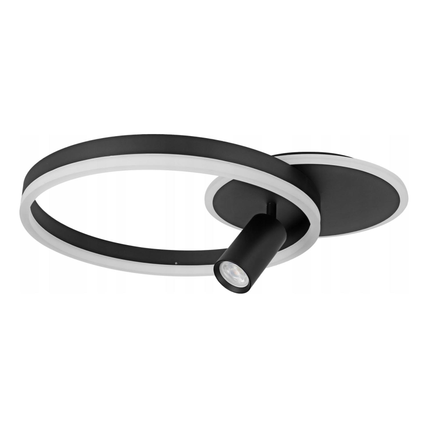 LED φωτιστικό οροφής LED/38W/230V + 1xGU10/30W μαύρο