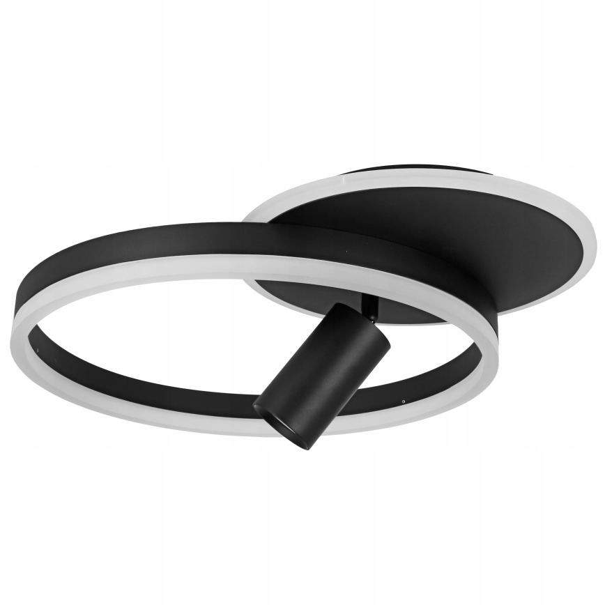 LED φωτιστικό οροφής LED/38W/230V + 1xGU10/30W μαύρο