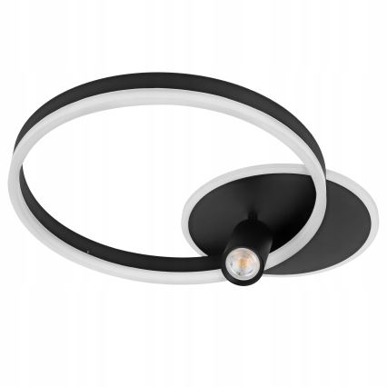 LED φωτιστικό οροφής LED/38W/230V + 1xGU10/30W μαύρο