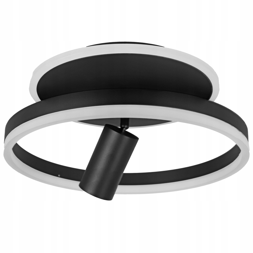 LED φωτιστικό οροφής LED/38W/230V + 1xGU10/30W μαύρο