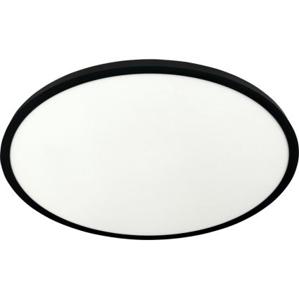 LED φωτιστικό οροφής LED/40W/230V 3000/4000/6500K Ø 50 cm μαύρο