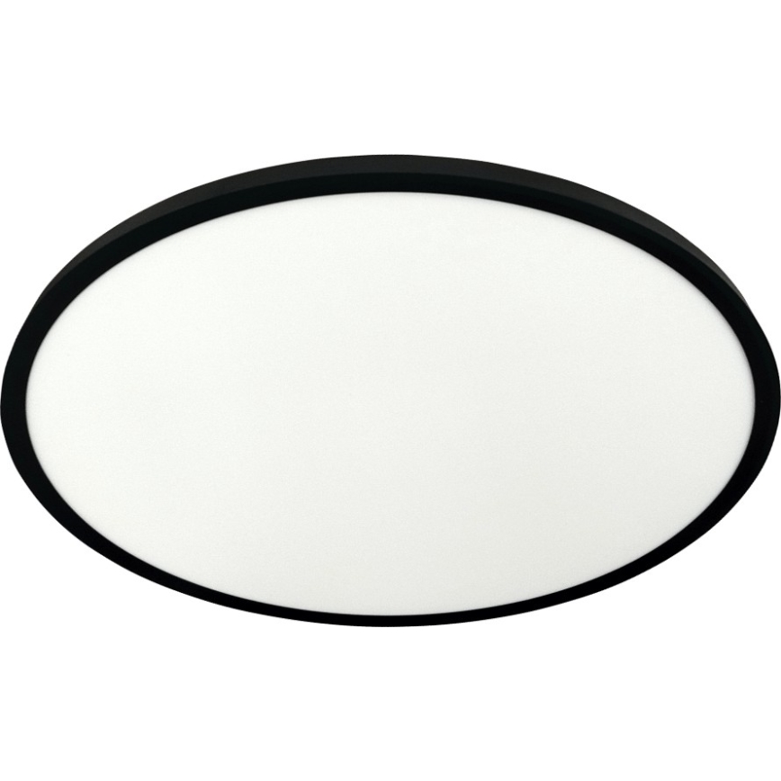 LED φωτιστικό οροφής LED/40W/230V 3000/4000/6500K Ø 50 cm μαύρο