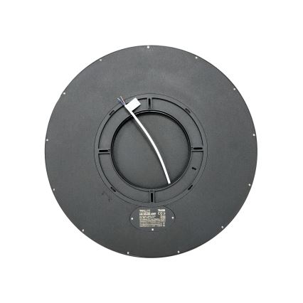 LED φωτιστικό οροφής LED/40W/230V 3000/4000/6500K Ø 50 cm μαύρο