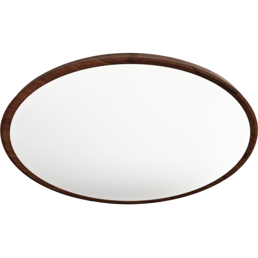 LED φωτιστικό οροφής LED/40W/230V 3000/4000/6500K διάμ. 50 cm καφέ