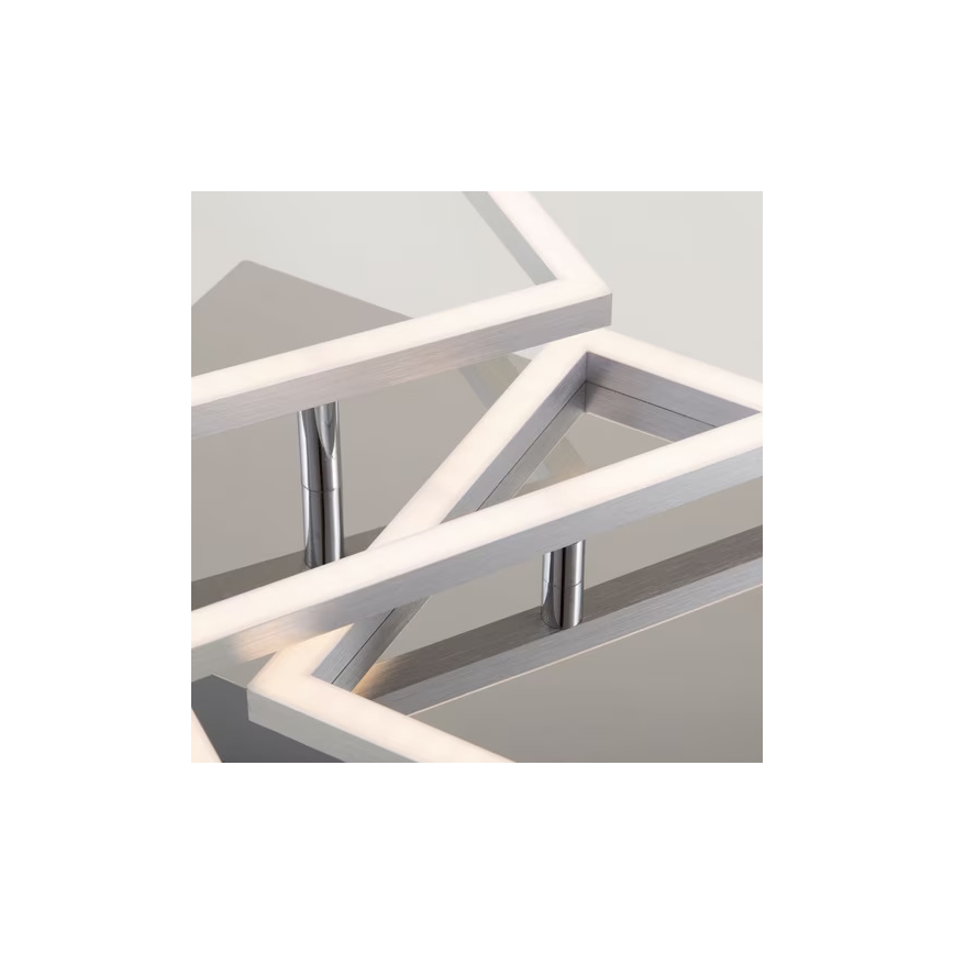 LED φωτιστικό οροφής LED/42W/230V 3000K ματ χρώμιο