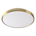 LED φωτιστικό οροφής LIBRA LED/24W/230V 4000K διάμ. 39 cm χρυσό