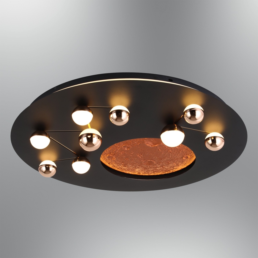 LED φωτιστικό οροφής MARS 58W/230V 3000K μαύρο