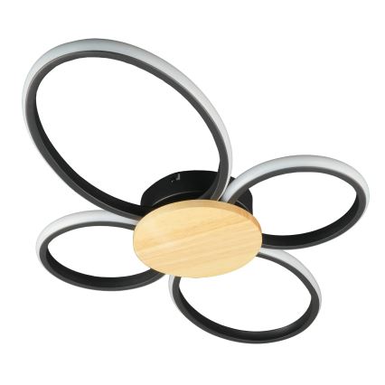 LED φωτιστικό οροφής SABINA LED/38W/230V, από ξύλο καουτσούκ