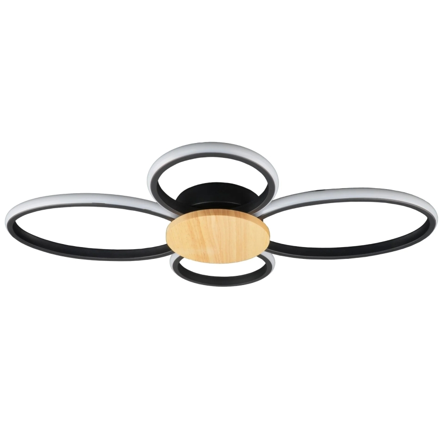 LED φωτιστικό οροφής SABINA LED/38W/230V, από ξύλο καουτσούκ