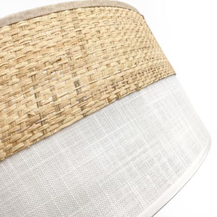 Φωτιστικό οροφής LED SIRJA BOHO LED/20W/230V 4000K Ø 35 cm μπεζ/λευκό