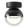 LED φωτιστικό οροφής ZIREA LED/7W/230V Ø 12 cm μαύρο