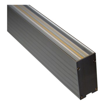 LED φωτιστικό οροφής επιφανειακό/κρεμαστό ALIA LED/60W/230V 4000K 150 cm μαύρο