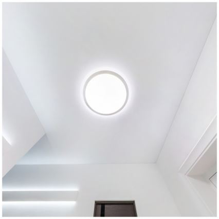 LED φωτιστικό οροφής για μπάνιο DEFENDER LED/12/18/24W/230V 3000/4000/6500K IP65 διάμ. 30 cm λευκό