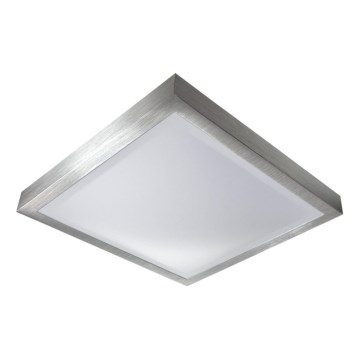 LED φωτιστικό οροφής με αισθητήρα κίνησης και λυκόφωτος VITALI LED/24W/230V 4000K 33x33 cm ματ χρώμιο