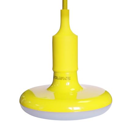 LED Πολύφωτο με καλώδιο 1xE27/15W/230V 6000K κίτρινο