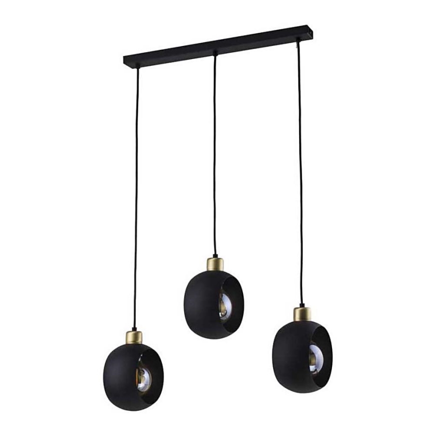 LED φωτιστικό οροφής με καλώδιο CUBUS 3xE27/60W/230V