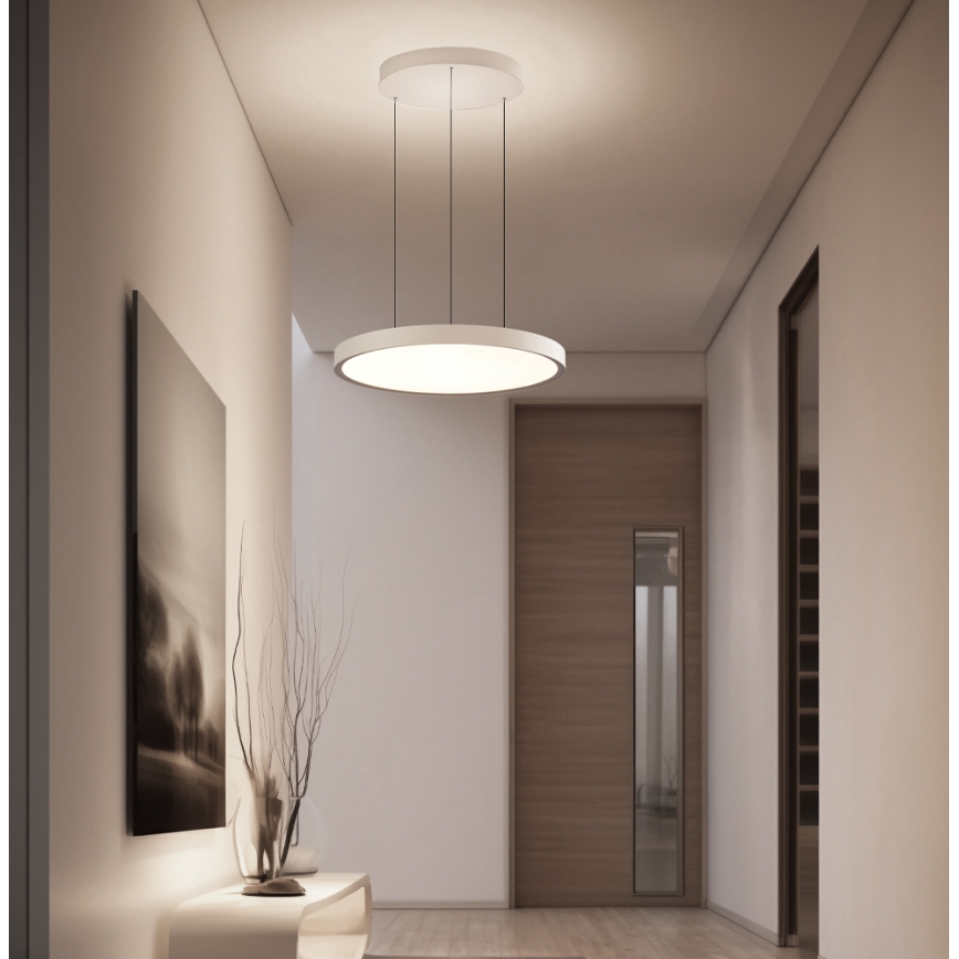 LED φωτιστικό οροφής με καλώδιο DENVER LED/76W/230V μπεζ