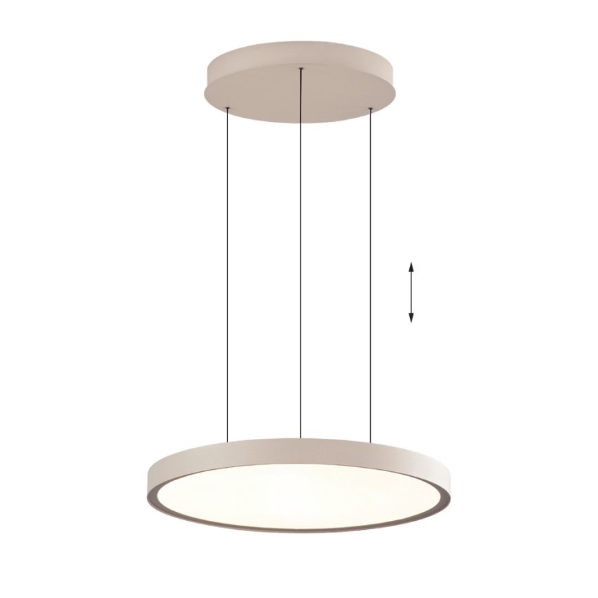 LED φωτιστικό οροφής με καλώδιο DENVER LED/76W/230V μπεζ