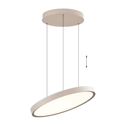 LED φωτιστικό οροφής με καλώδιο DENVER LED/76W/230V μπεζ