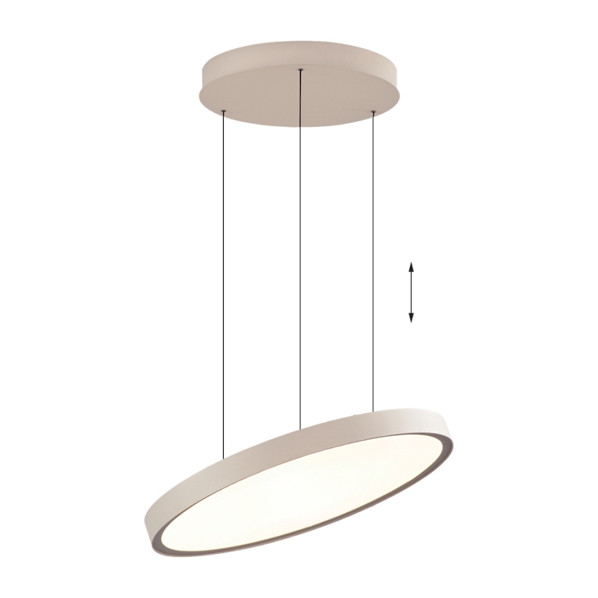 LED φωτιστικό οροφής με καλώδιο DENVER LED/76W/230V μπεζ