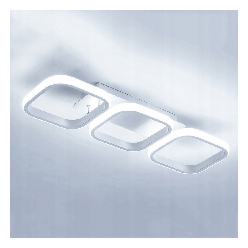 Ρυθμιζόμενο LED φωτιστικό οροφής LED/33W/230V 3000-6500K λευκό Wi-Fi Tuya + τηλεχειριστήριο