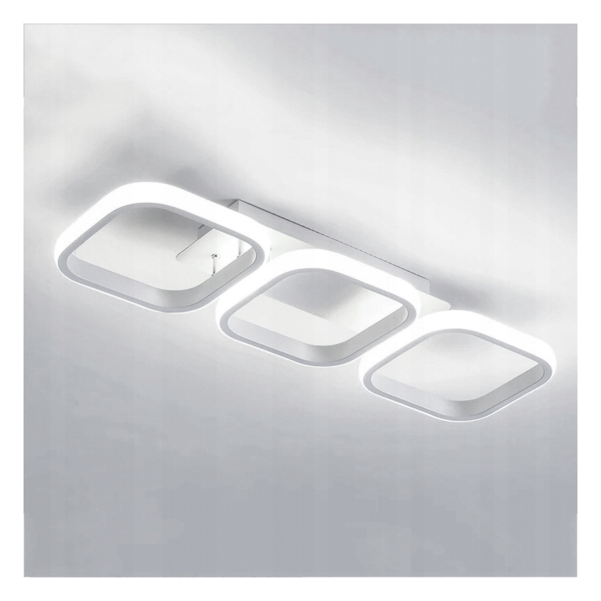 Ρυθμιζόμενο LED φωτιστικό οροφής LED/33W/230V 3000-6500K λευκό Wi-Fi Tuya + τηλεχειριστήριο