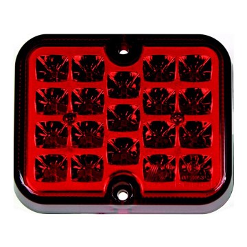 LED Φωτιστικό ομίχλης SINGLE LED/1,9W/12V IP67 κόκκινο