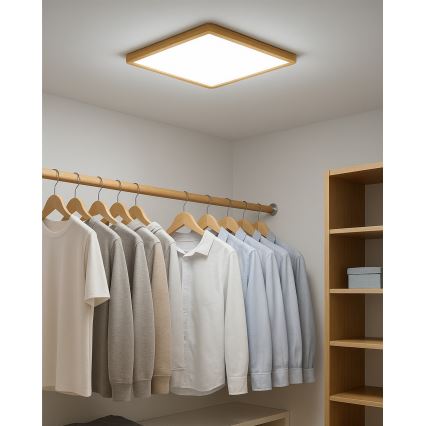 LED φωτιστικό οροφής LED/32W/230V 3000/4000/6500K 40x40 cm μπεζ