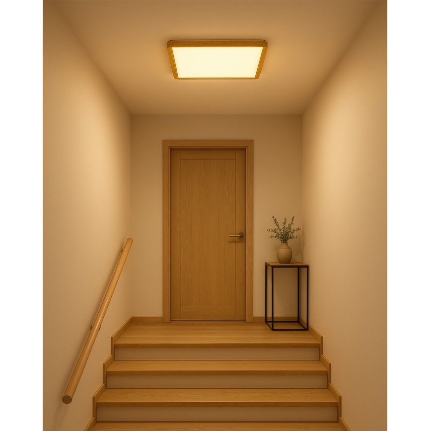 LED φωτιστικό οροφής LED/32W/230V 3000/4000/6500K 40x40 cm μπεζ