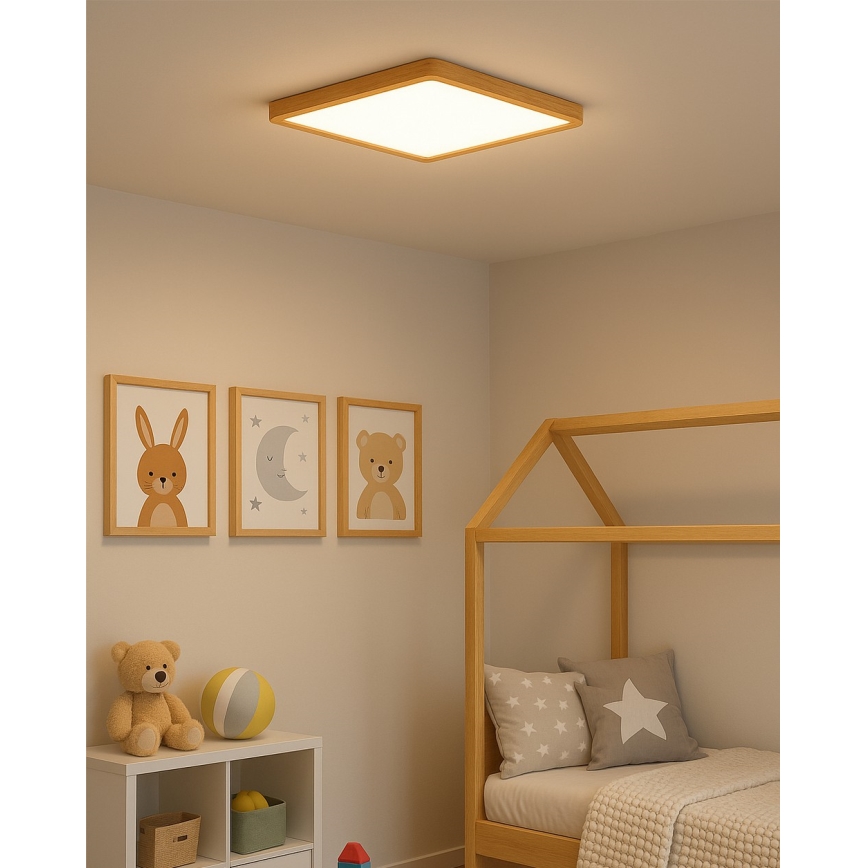 LED φωτιστικό οροφής LED/32W/230V 3000/4000/6500K 40x40 cm μπεζ