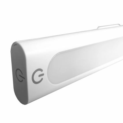 LED Υπόγειο μαγνητικό φωτιστικό αφής LED/2,5W/5V USB 2700/4000/6500K 1200 mAh 35 εκ. λευκό