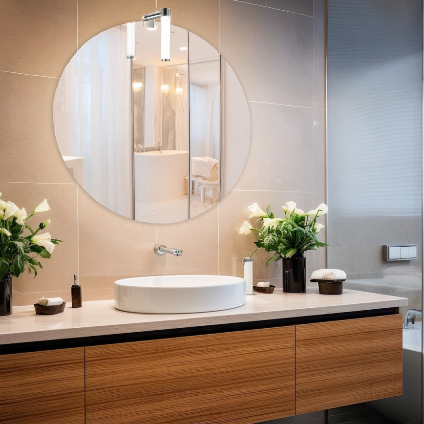 LED φωτισμός καθρέφτη μπάνιου APA MINI LED/4W/230V IP44 γυαλιστερό χρώμιο