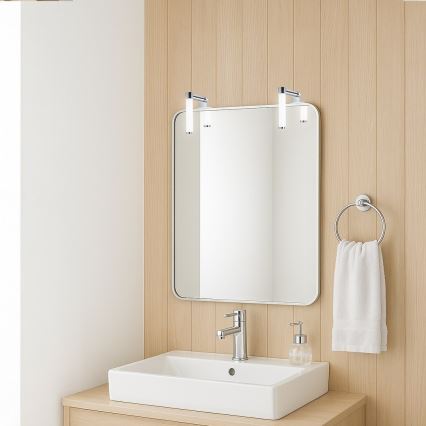 LED φωτισμός καθρέφτη μπάνιου APA MINI LED/4W/230V IP44 γυαλιστερό χρώμιο