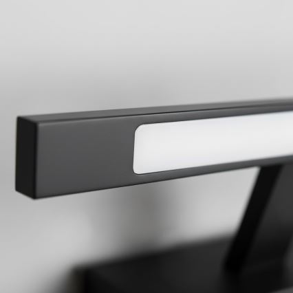 LED φωτιστικό καθρέφτη μπάνιου KLIMT LED/12W/230V 3000/4000/6000K 60 cm IP44 μαύρο